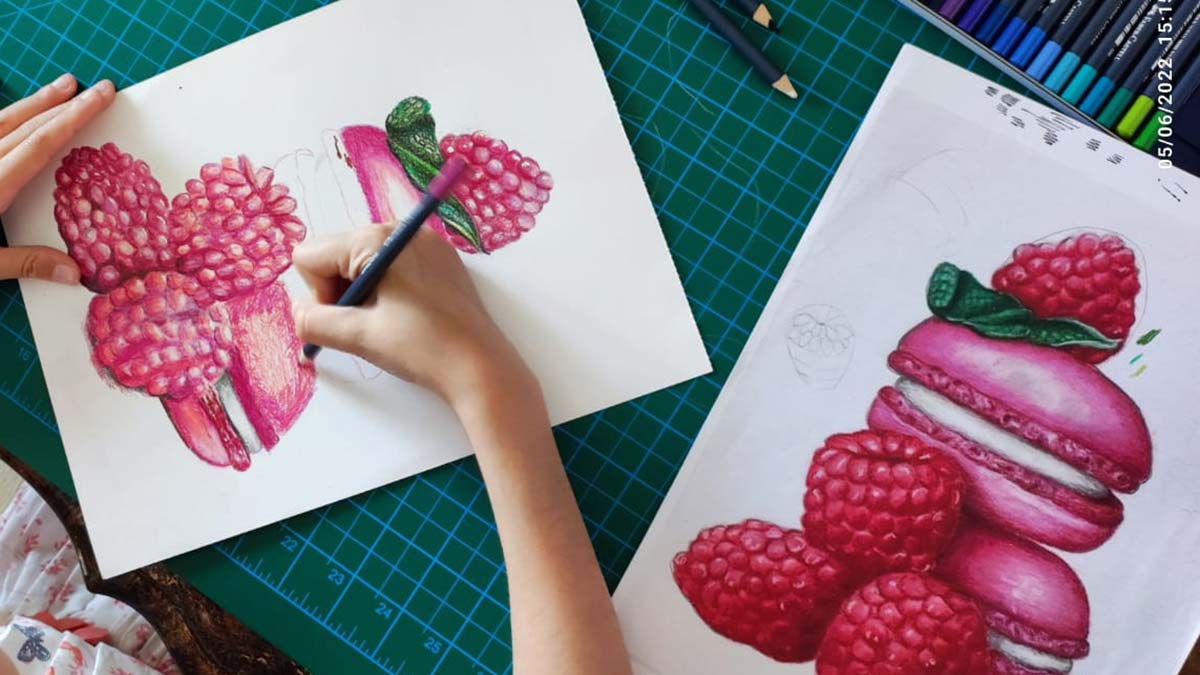 Çocuk ve gençlere sanata teşvik sergisi