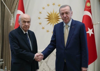 Cumhurbaşkanı Erdoğan Bahçeli'yi kabul etti