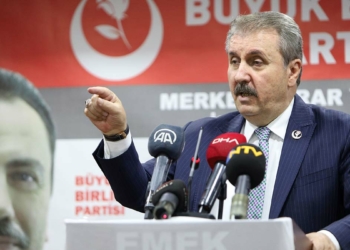 Destici: Bizim duruşumuz ve tavrımız net