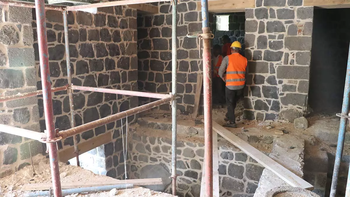 Diyarbakirda tarihi su degirmeninde restorasyon 1 - yerel haberler - haberton