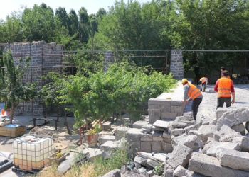 Diyarbakır'da tarihi su değirmeninde restorasyon