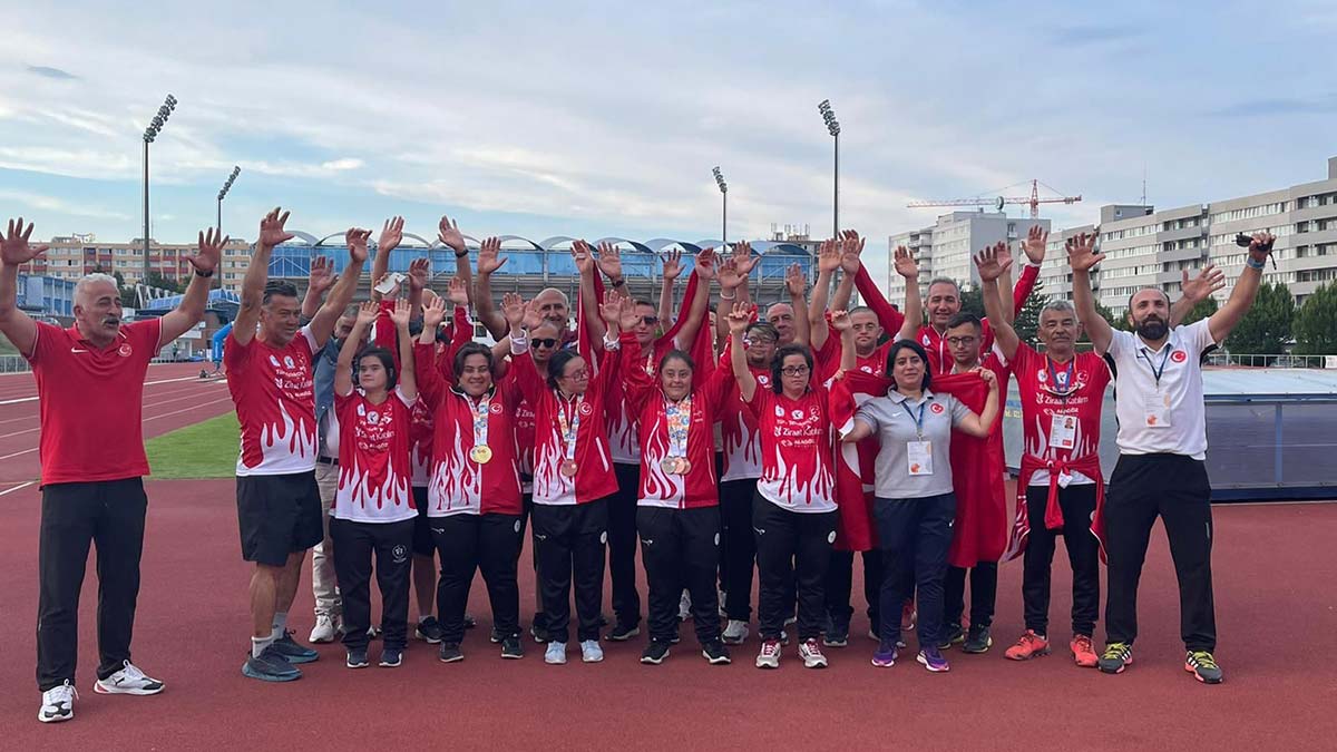 Down Atletizm Milli Takımı Dünya şampiyonu oldu