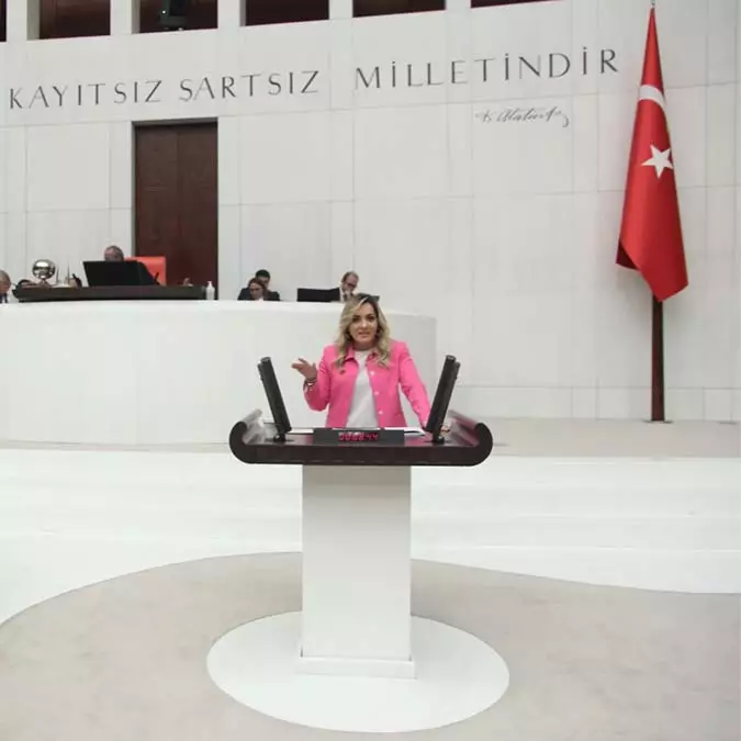 İyi̇ parti isparta milletvekili aylin cesur sağlık yasası için "hekimlik andı içenler adına onur kırıcı bu yasa,  yarınlarda baş eğdirecek bir kağıt parçasıdır" dedi.