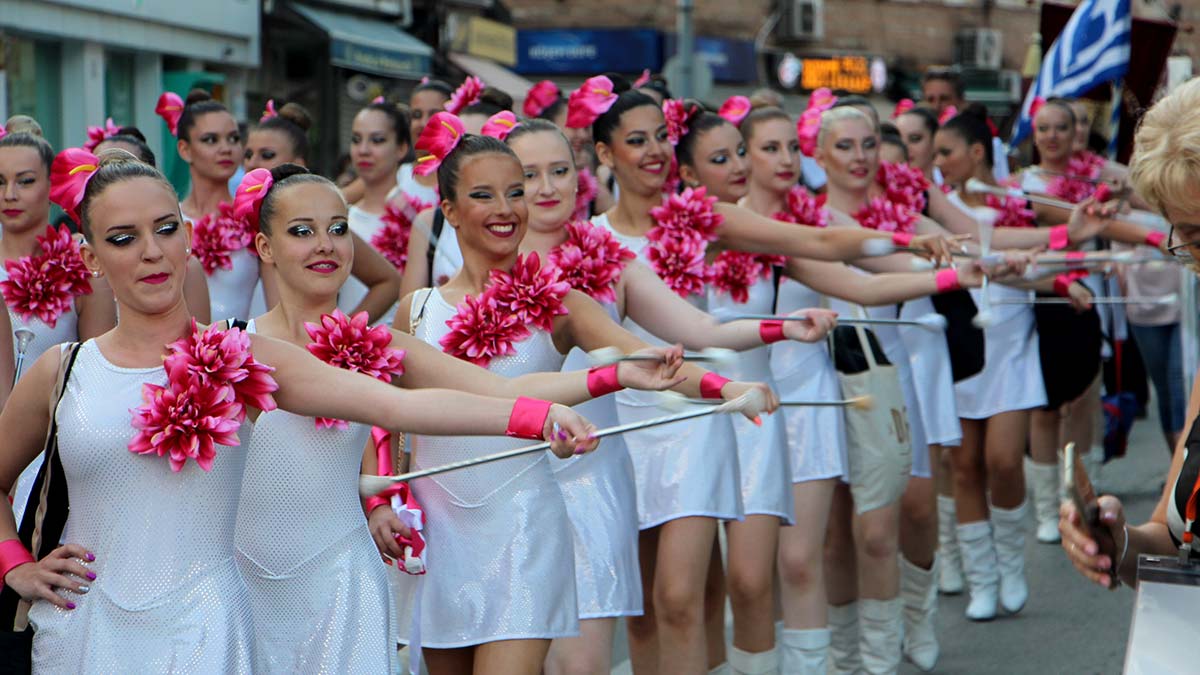 Edirne'de Uluslararası Halk Dansları Festivali