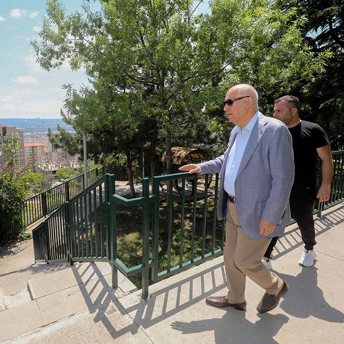 Gündoğan Parkı yenileniyor