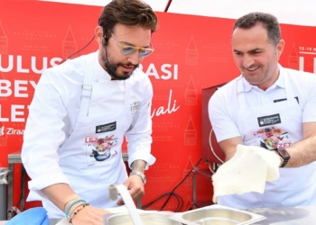 İtalyan Şef Danilo Başkan Yıldız ile yemek yaptı