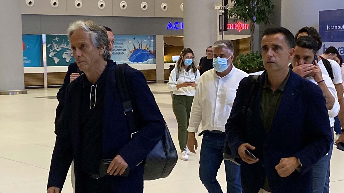 Jorge Jesus İstanbul'a geldi