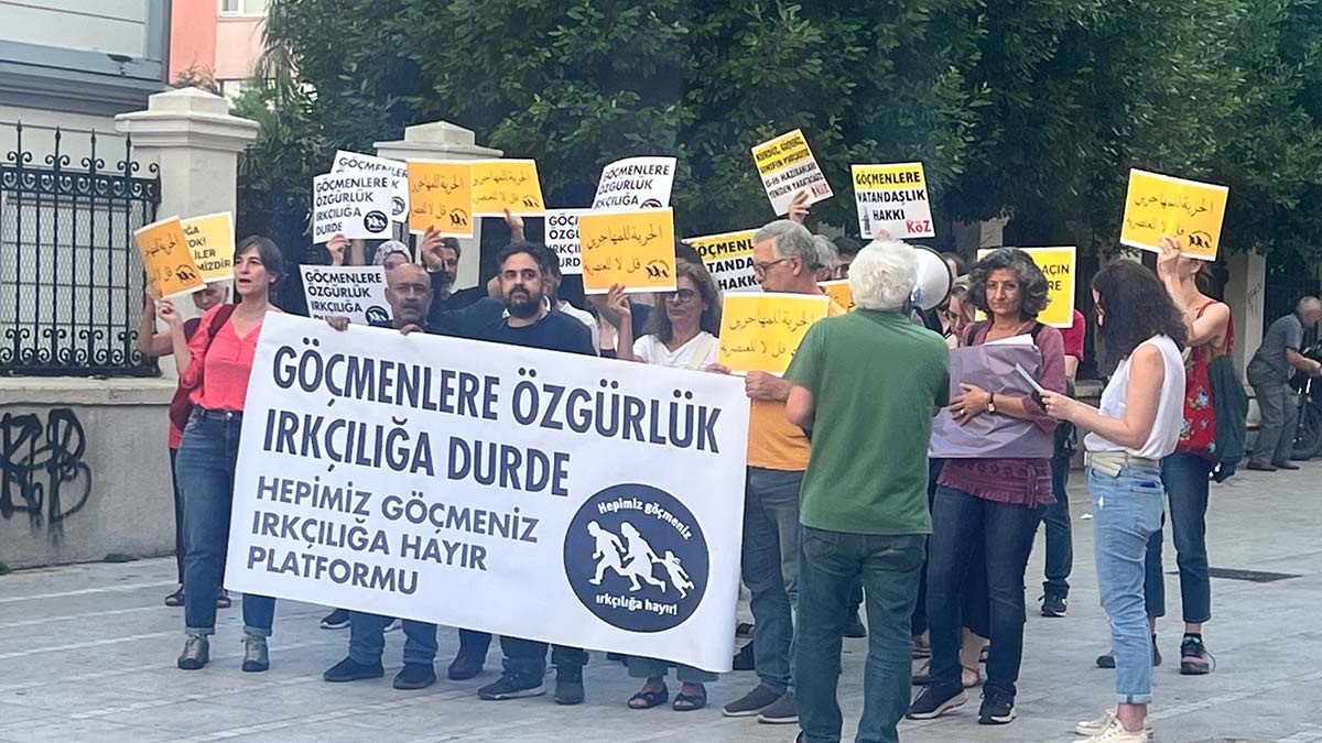 Kadıköy'de Dünya Mülteciler Günü açıklaması