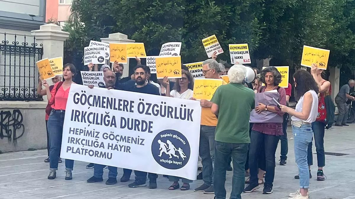 Kadıköy'de dünya mülteciler günü açıklaması