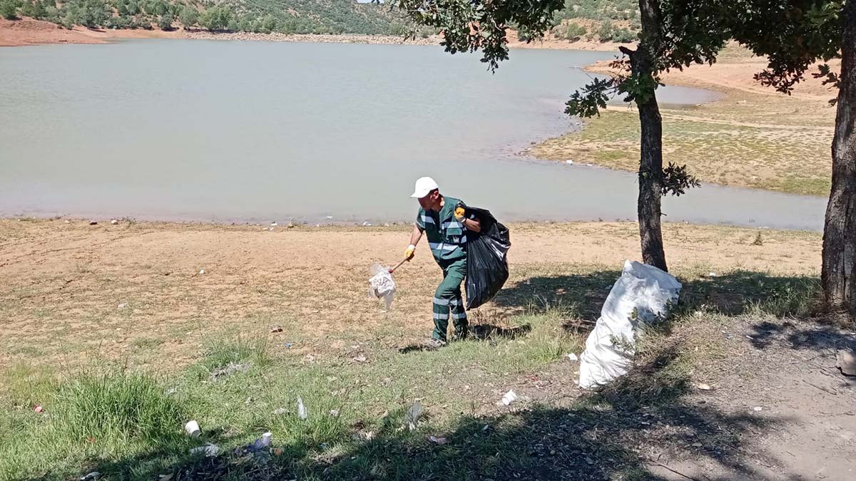 Keçiören'in köylerinde mıntıka temizliği