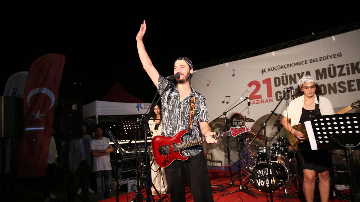 Küçükçekmece'de 'Dünya Müzik Günü' konseri
