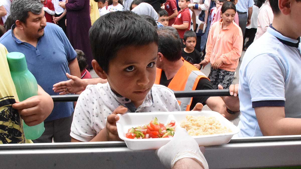 Leylekli okulda 'Leylek Pilavı' etkinliği