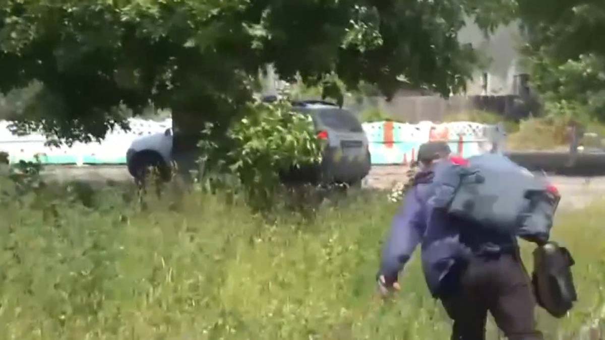 Luhansk'taki sivillerin tehlikeli tahliyesi