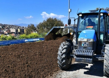 Organik atıklar bu tesiste gübreye dönüşüyor