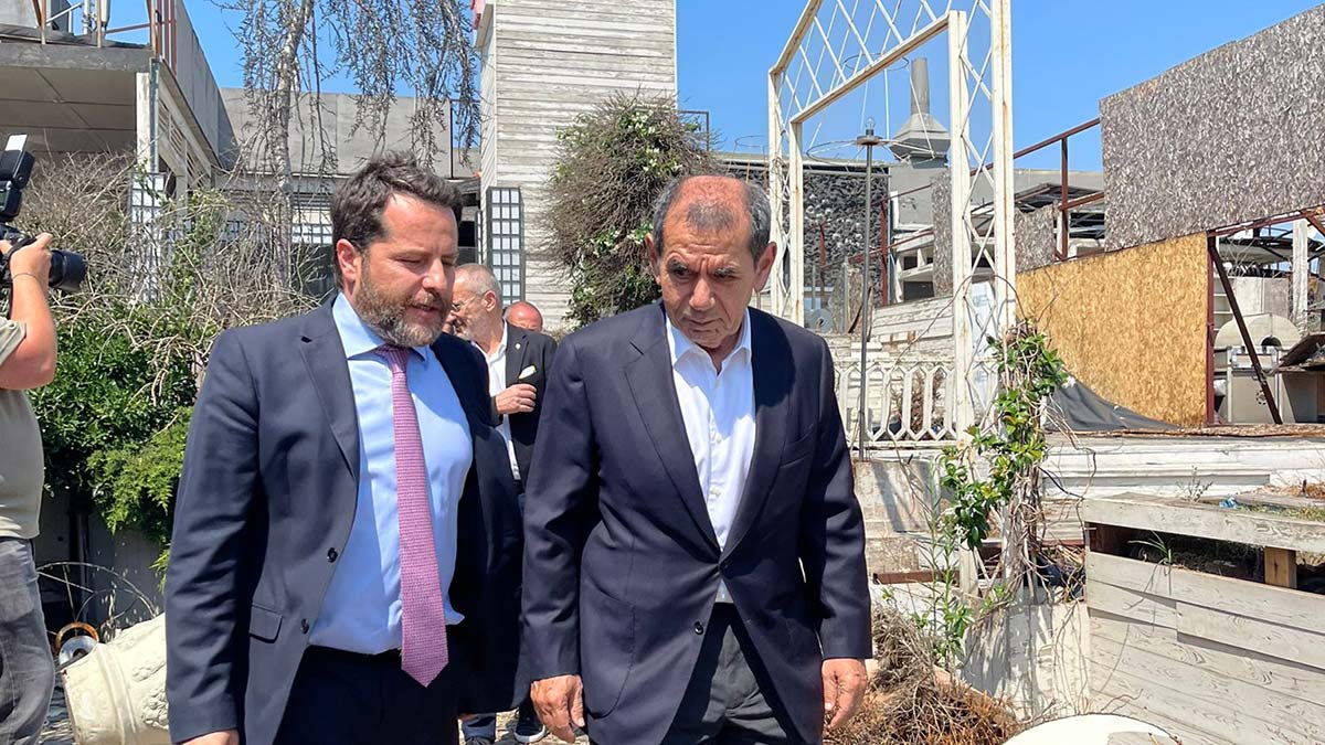 Özbek, Galatasaray Adası'nı inceledi