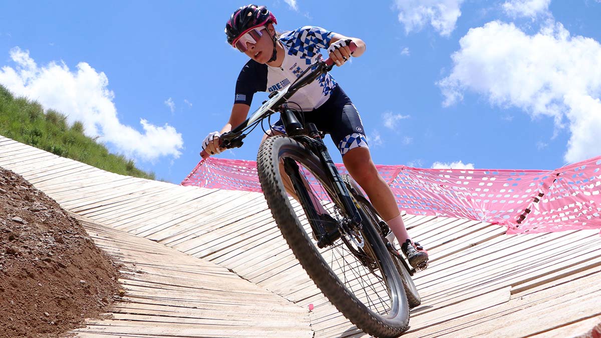 Palandöken Kayak Merkezi'nde bisiklet heyecanı