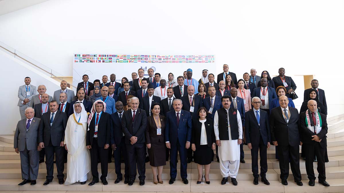 Şentop, Parlamenterler Ağı Konferansı'na katıldı