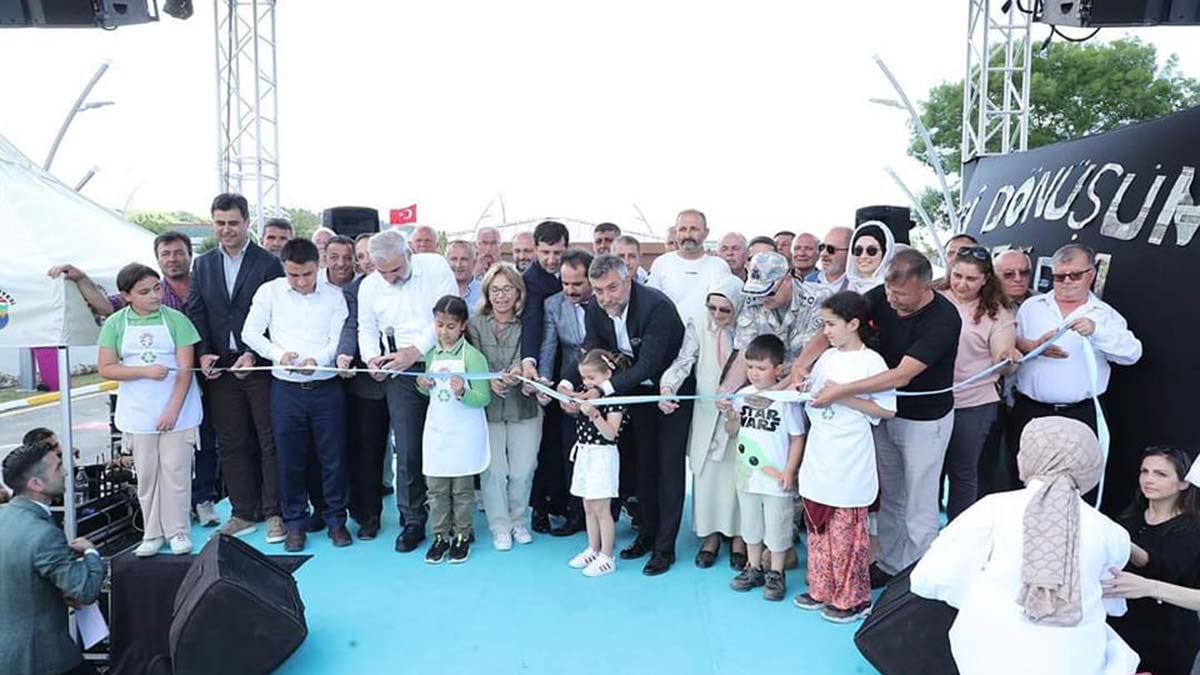 Şile 1'inci Sınıf Atık Getirme Merkezi açıldı