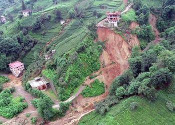 Trabzon'un yüzde 16'sı afet riski altında