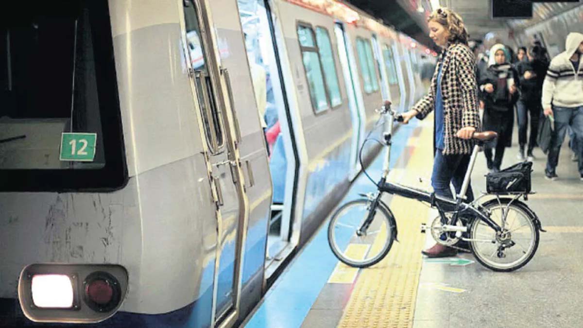 Trenlerde bisiklet tasim - yerel haberler - haberton
