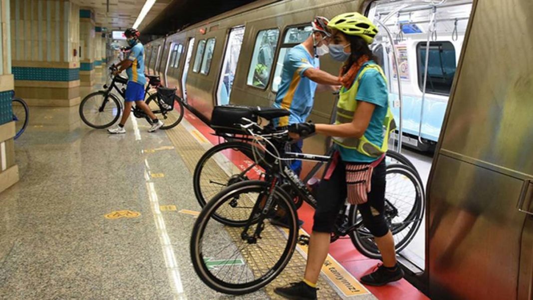 Trenlerde bisiklet taşıma kuralları açıklandı