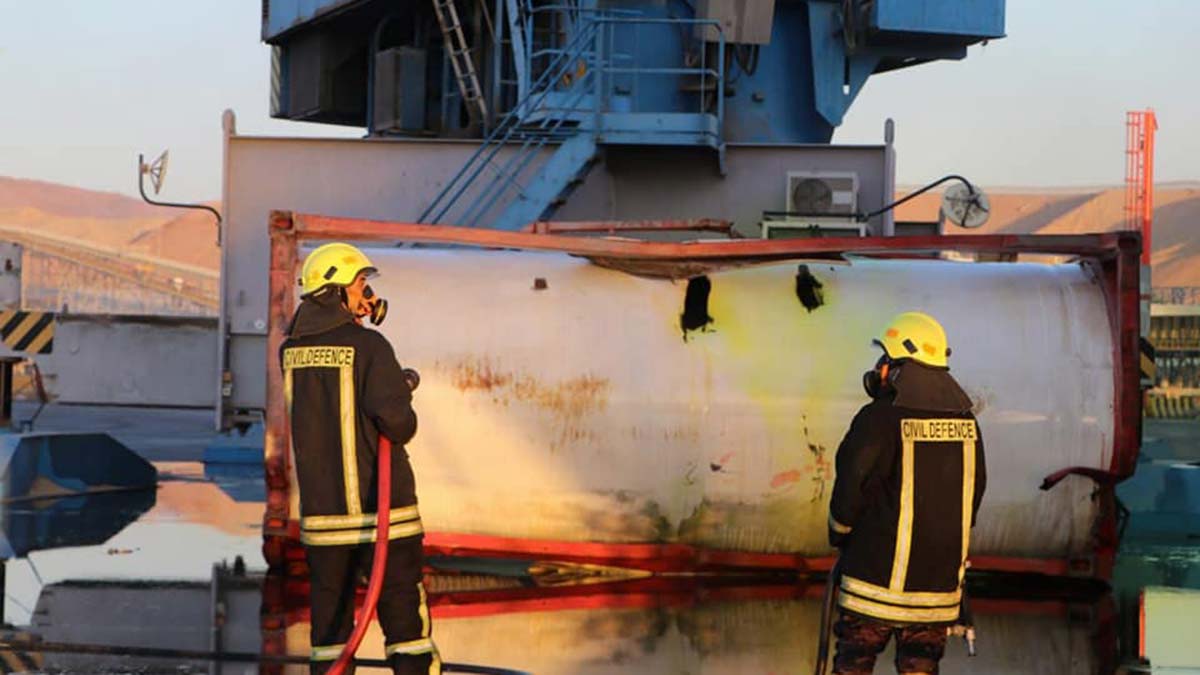 Ürdün'de zehirli gaz dolu tank patladı: 13 ölü
