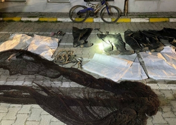 Van'da kaçak avlanan inci kefalleri ele geçirildi