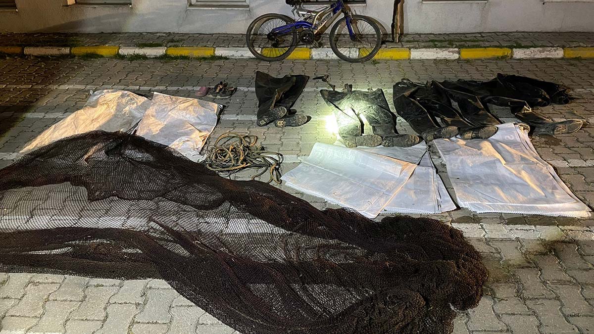 Van'da kaçak avlanan inci kefalleri ele geçirildi