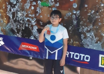 Umut Ata Sarıkaya birinciliğe kulaç attı