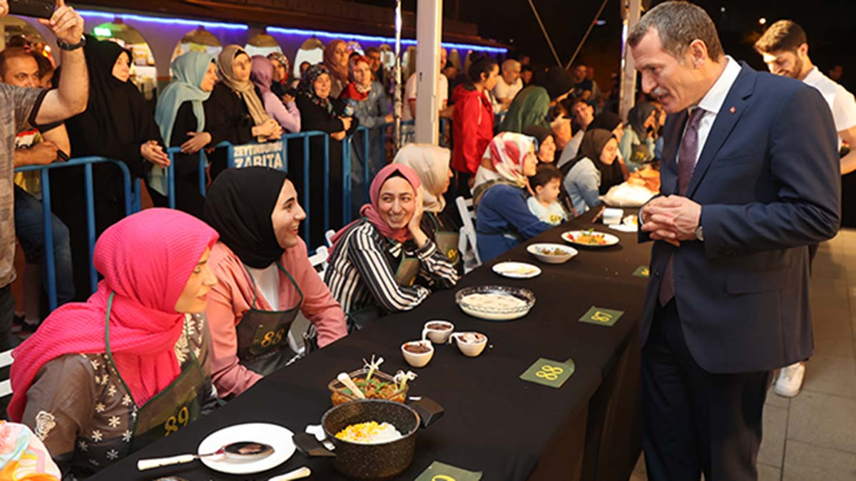 'Yöresel Yemek Yarışması'nda lezzetler yarıştı