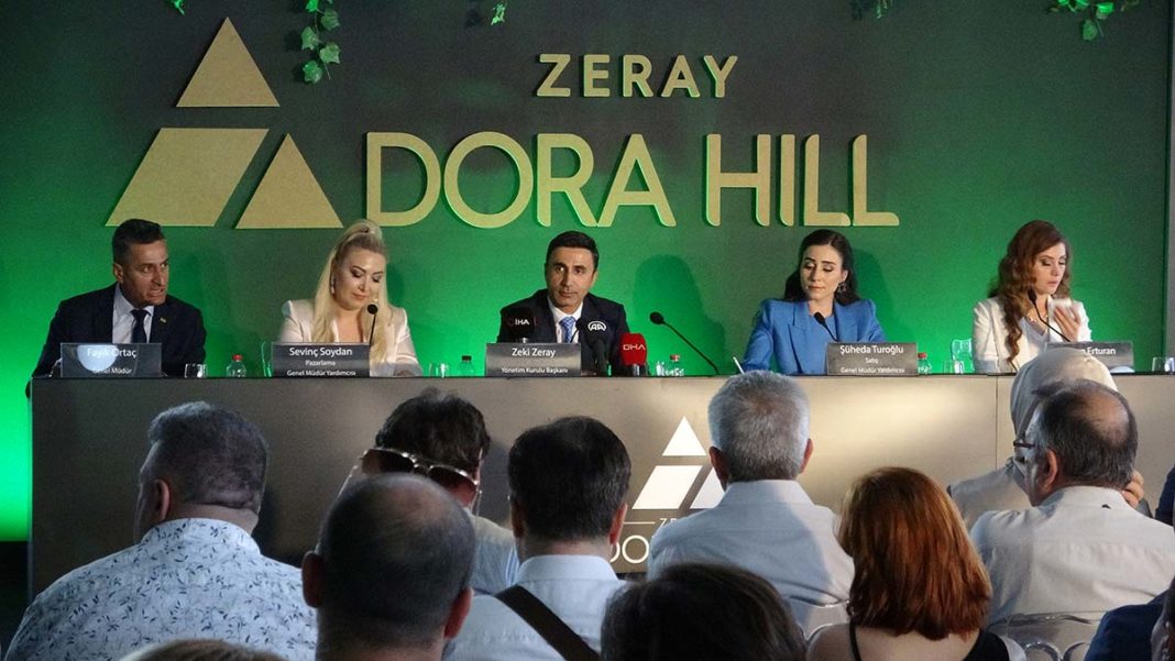 Zeray İnşaat, 'Dora Hill' projesini tanıttı