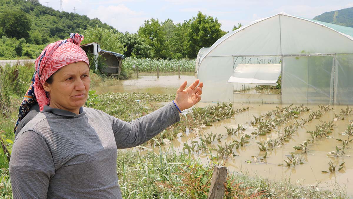 Zonguldak'ta sel sonrası hasar tespit çalışması