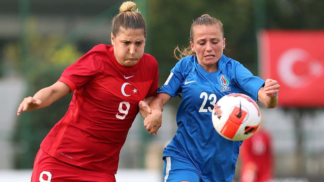 A Milli Kadın Futbol Takımı Azerbaycan maçı: 2-2