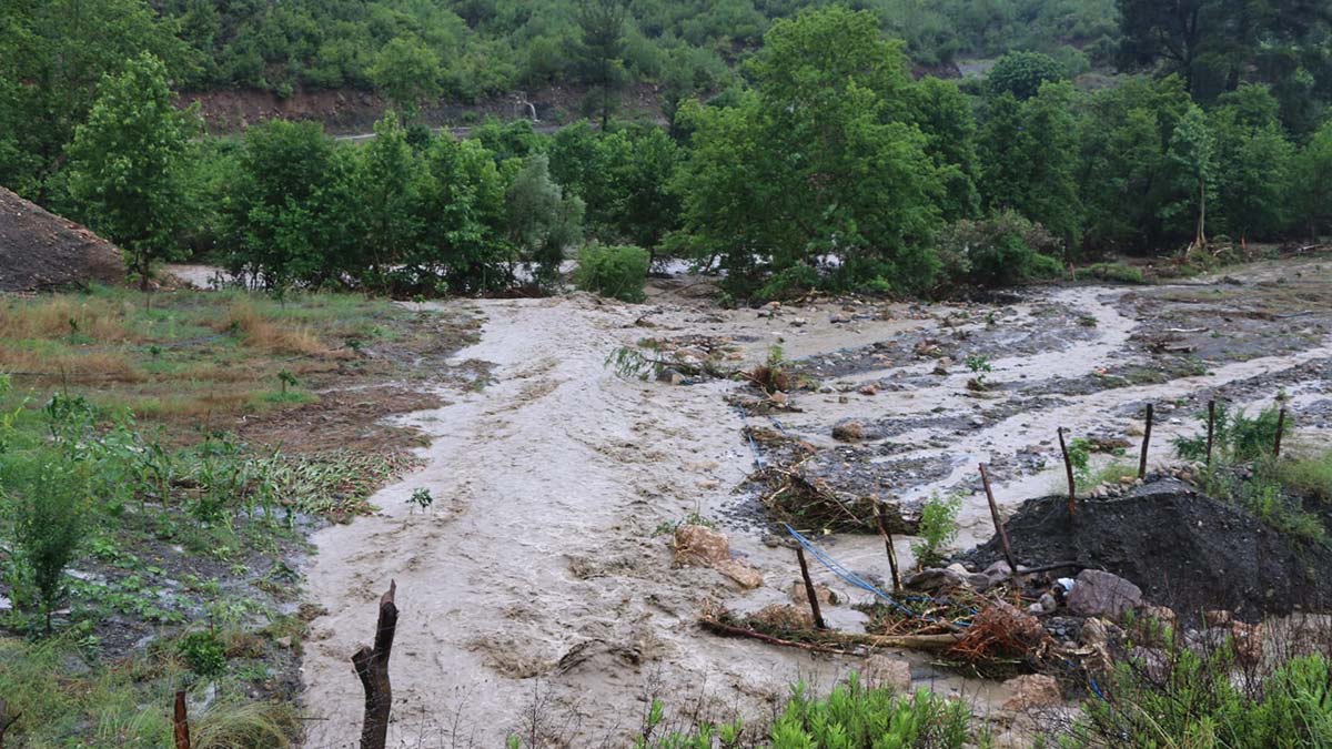 Adana'da selde 3 araç kullanılamaz hale geldi