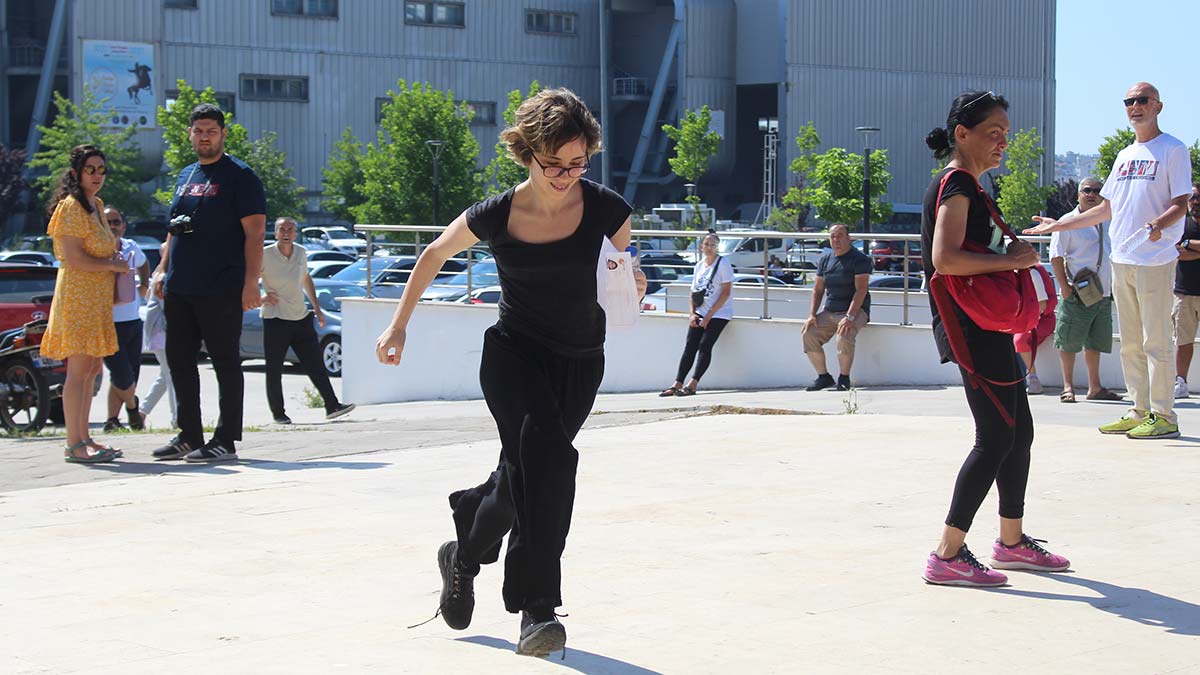 Çocuklar sınavda ter döktü