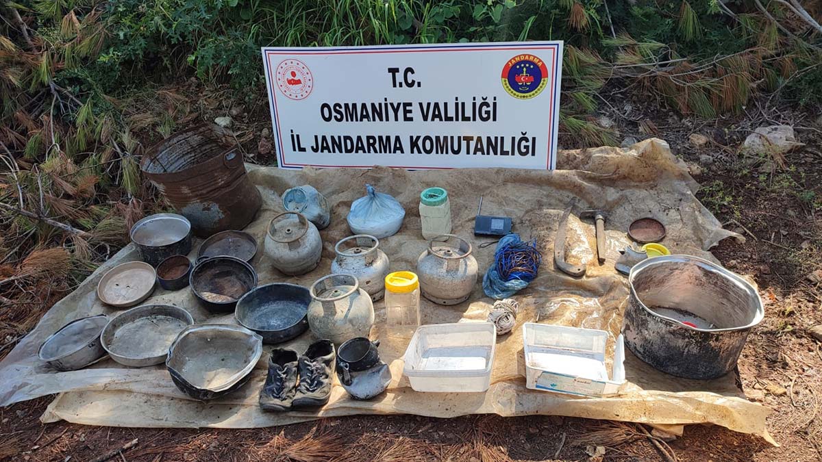 Amanoslar'da PKK sığınağı imha edildi