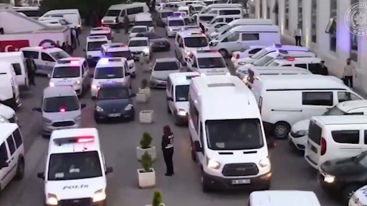 Ankara'da Change operasyonu