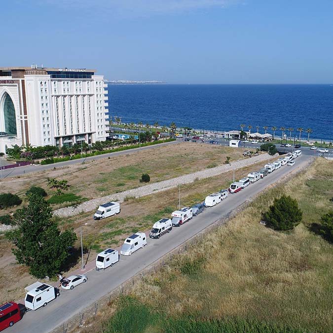 Karavan parkına yasak geliyor