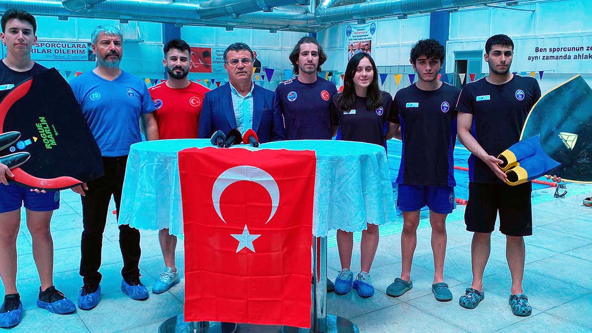 Ata Spor Kulübü'nün milli yüzücülerinden açıklama