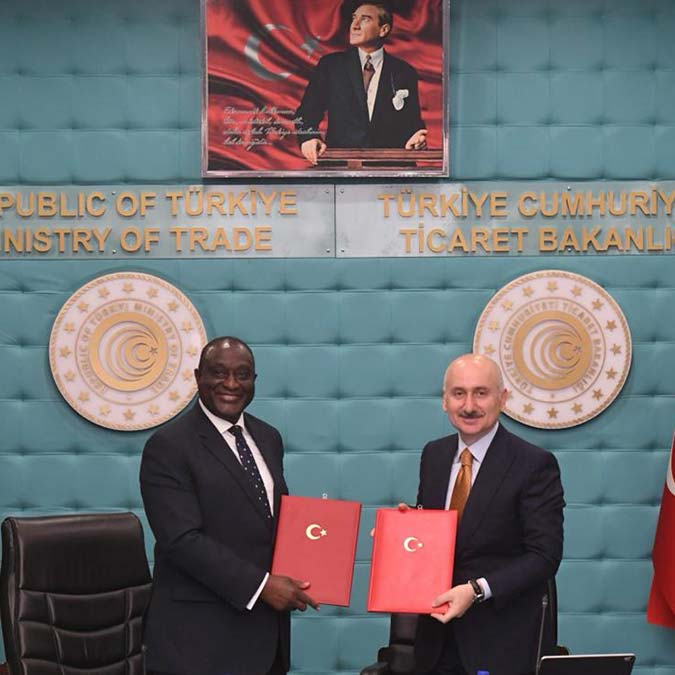 Gana ile ticaret hacmimizi 1 milyar dolara ulaştıracağız