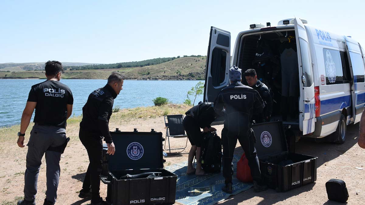 Barajda kaybolan Sinan için takviye ekip