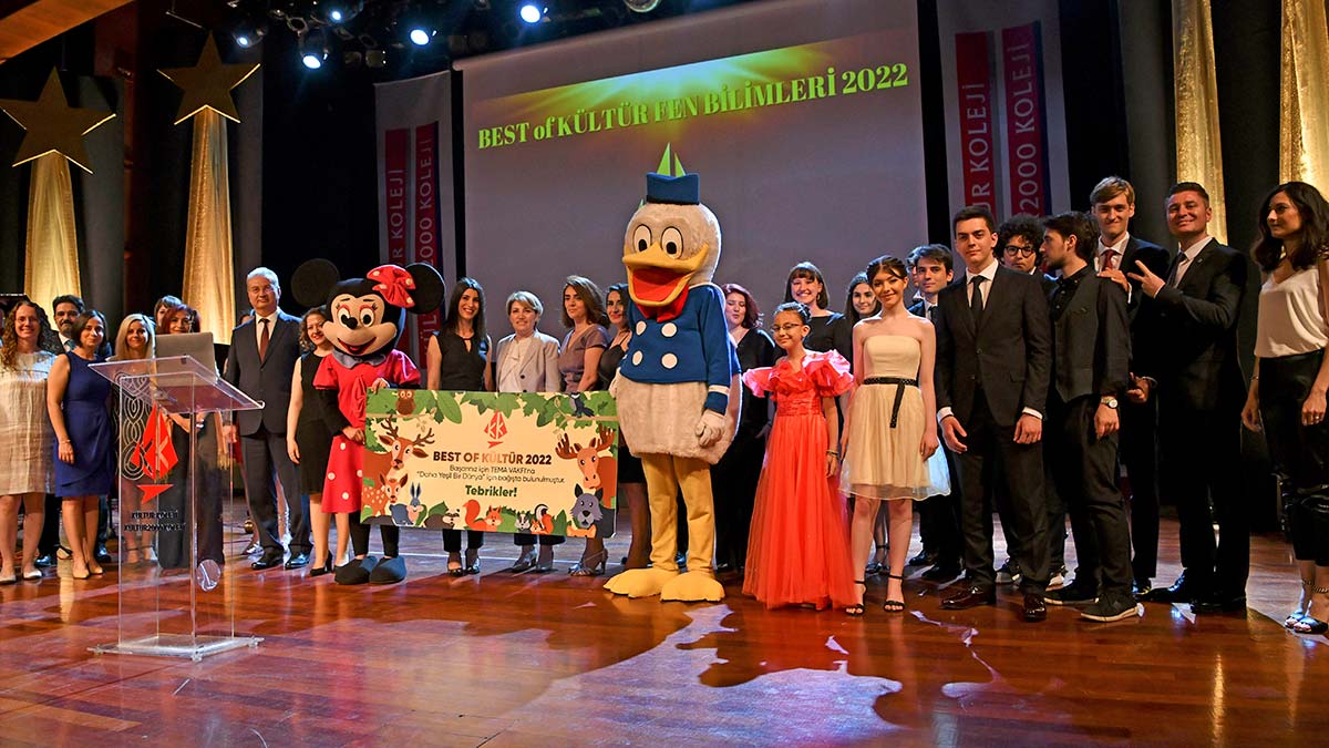 Kültür Koleji ve Kültür 2000 Koleji tarafından düzenlenen ‘Best of Kültür 2022’ ödülleri sahiplerini buldu.