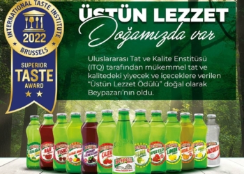 Beypazarı Maden Suyu Lezzet Ödülü aldı
