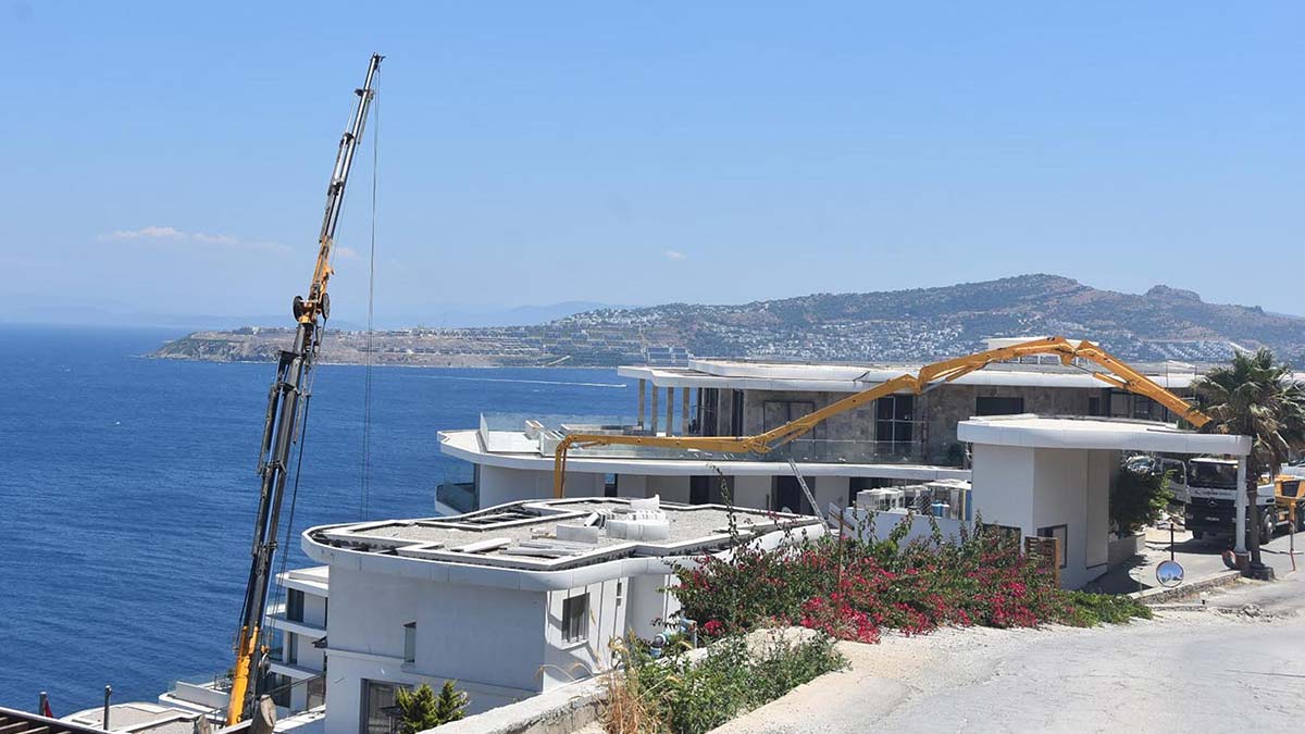 Bodrum'da inşaat yasağına uyulmuyor