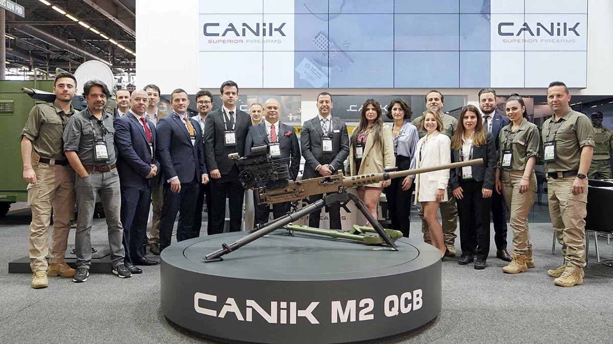 CANiK, Avrupa'nın ve dünyanın en büyük savunma sanayi fuarlarından olan ve Fransa'nın başkenti Paris'te düzenlenen Eurosatory 2022'de silah entegrasyon çözümlerine yönelik ürünleriyle öne çıktı.