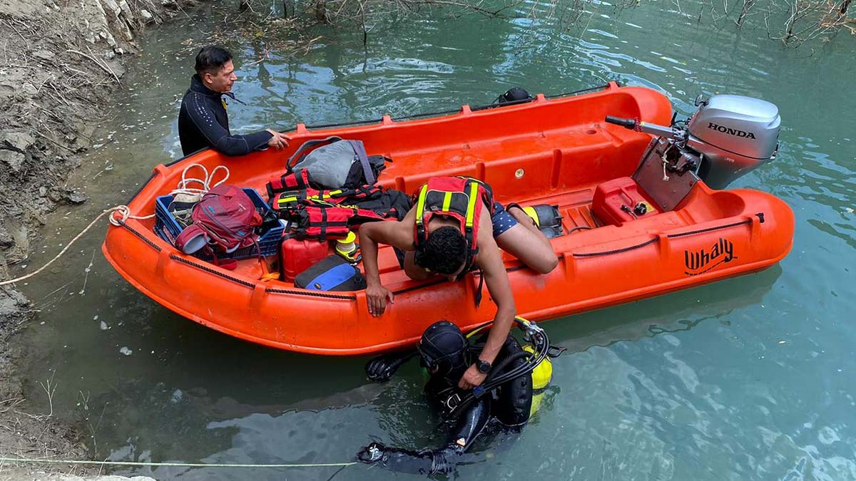 Müküs Çayı'na düşen hemşire 17 gündür aranıyor