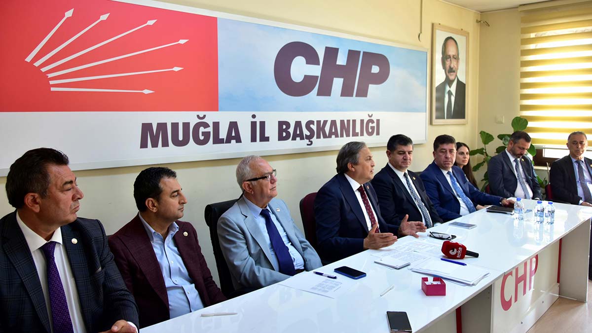 CHP Yerel Yönetimlerden Sorumlu Genel Başkan Yardımcısı ve Ordu Milletvekili Seyit Torun, Muğla'daki maden sahalarının talan ile karşı karşıya kaldığını söyledi.