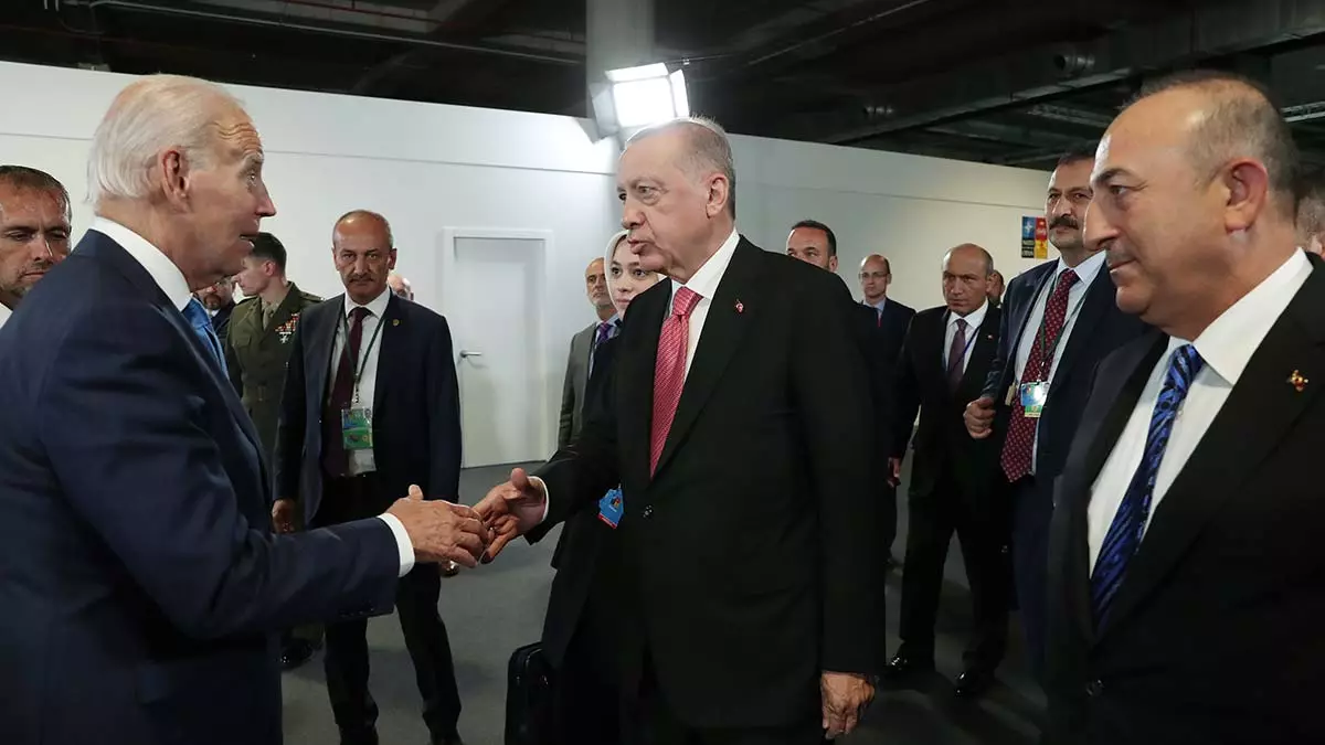 Erdoğan joe biden ile sohbet etti