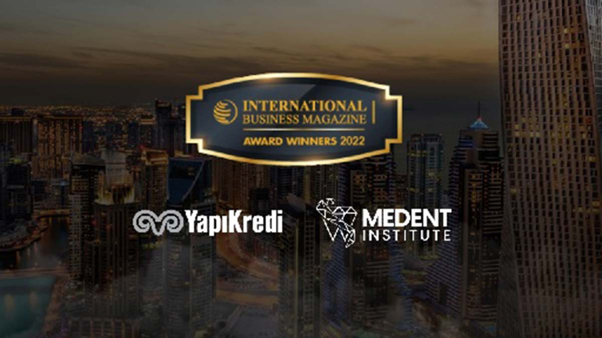 Dubai'den Yapı Kredi ve Medent Institute ödül