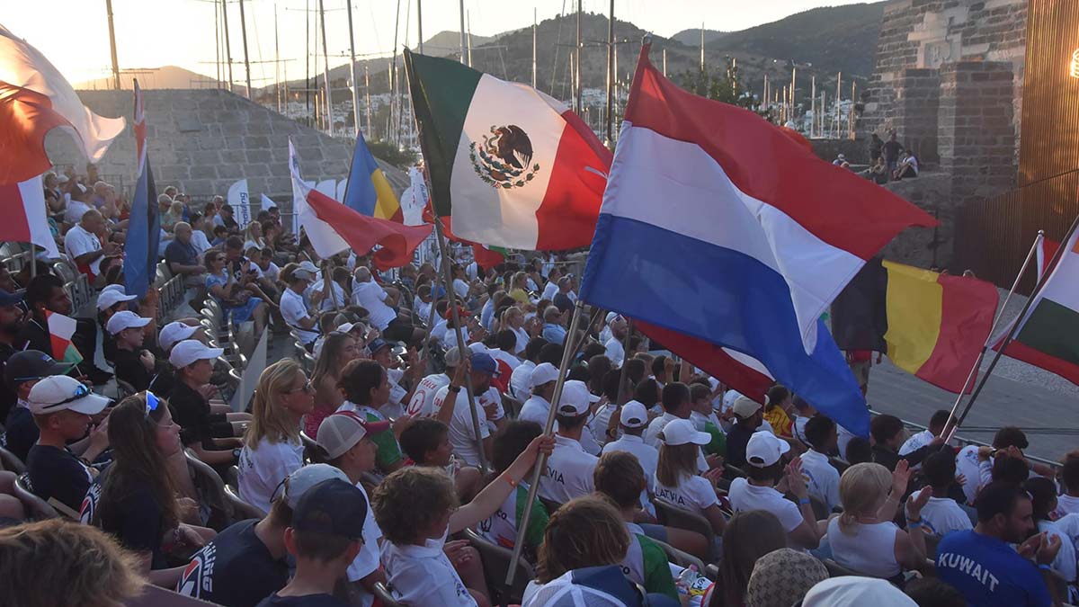Bodrum'da Dünya Optimist Şampiyonası heyecanı